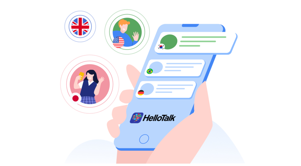 HelloTalk言語交換アプリ